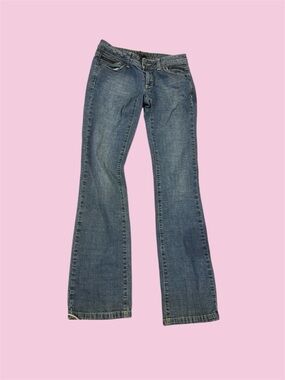 Women's Blue Flared Jeans - Classic Fit